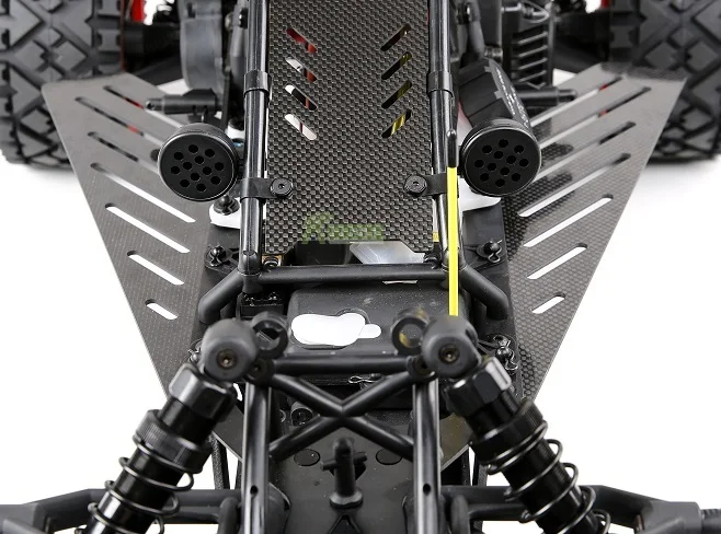Carbon Fiber Side Rail Plate kit Fit for 1/5 Scale HPI ROVAN KM BAJA 5B | Игрушки и хобби