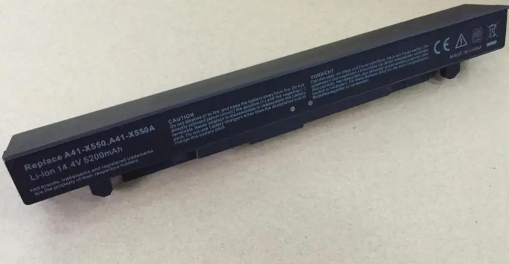 4400 мАч батарея A41-X550 A41-X550A для ASUS X550L X450 X450C R409CC X552E K5 X550V X550VB X550VC A450 A550 F450 K450 K550 |