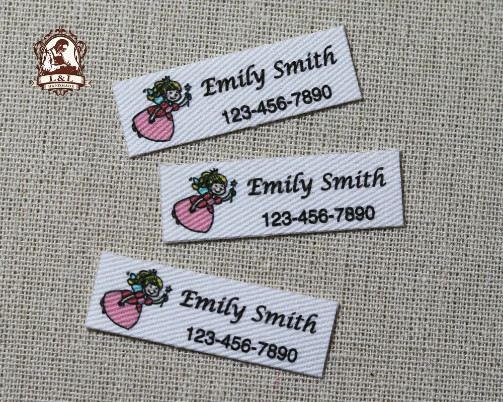 152 шт. персонализированные этикетки с именем для детей логотипом на заказ