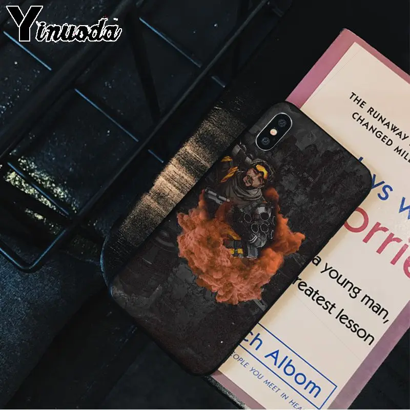 Yinuoda Apex Legends заказчик высокое качество чехол для телефона для Apple iPhone 8 7 6 6S Plus X XS MAX 5 5S SE XR чехол
