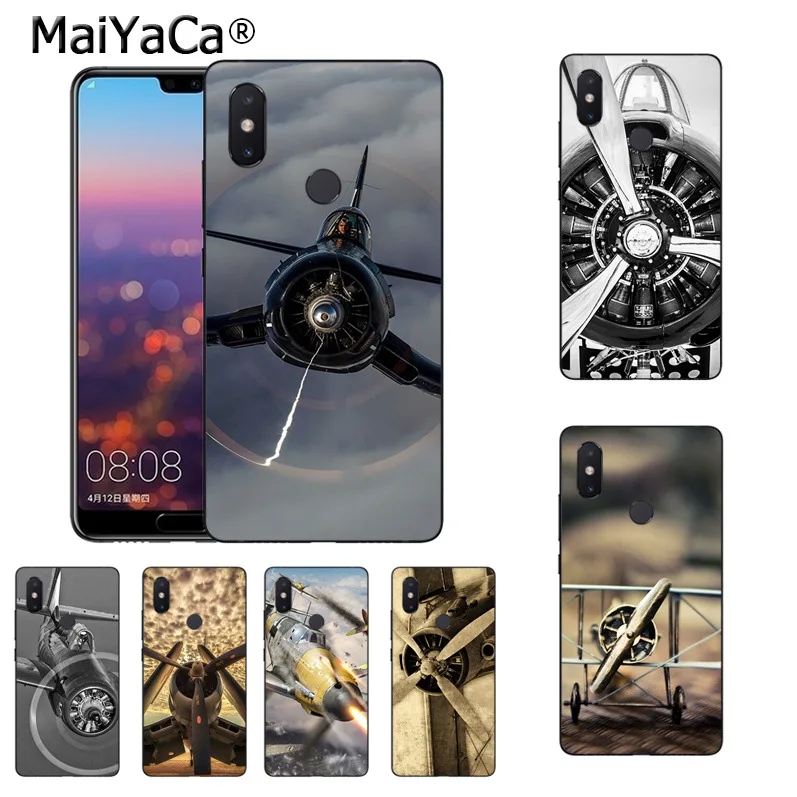 MaiYaCa старинные самолет двигателя роспись красивые аксессуары для мобильного