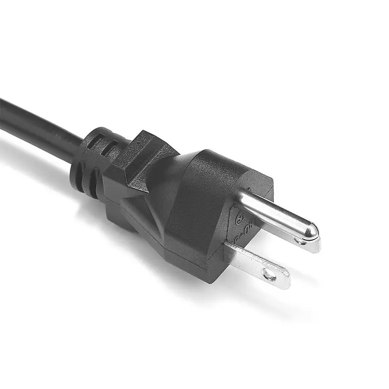 Шнур питания переменного тока 1 5 м 18AWG штепсельная вилка стандарта США NEMA 15P IEC C13