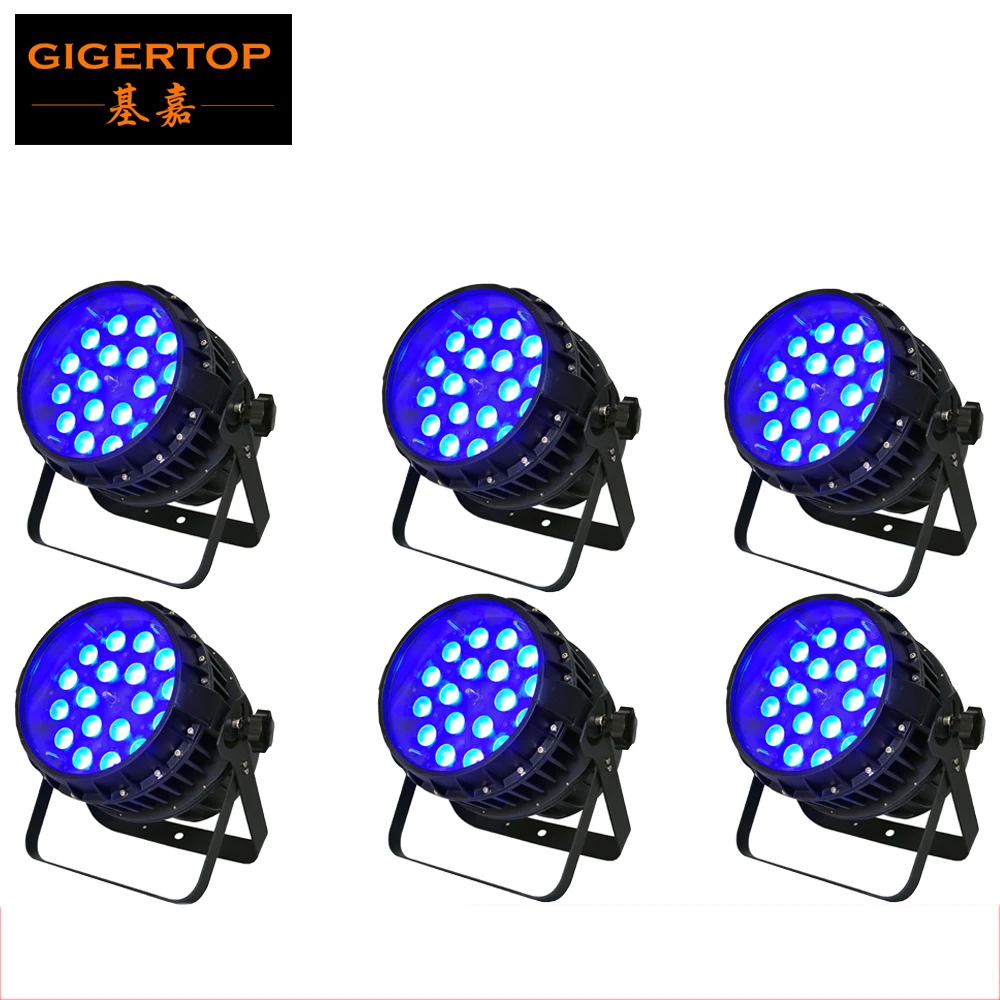 

Discount Price 6 Unit 18x12W RGBW 4IN1 LED PAR 64 LIGHT,LED PAR LIGHT,LED STAGE LIGHT Zoom 10-60 Degree Beam/Wash Light 100-220V