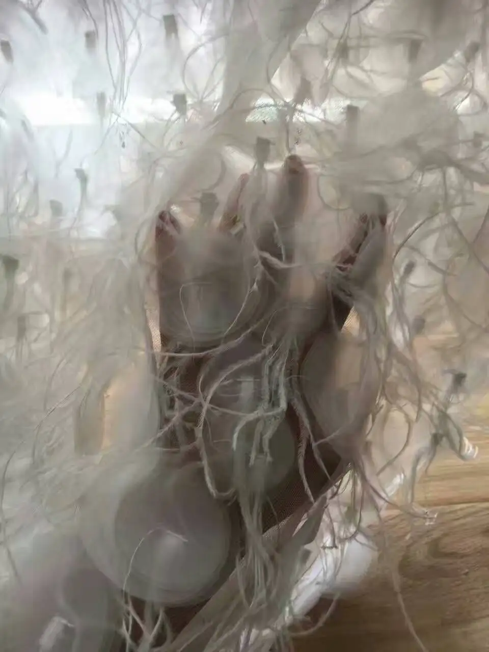 Кружевная ткань с 3d вышивкой для свадебных платьев кружевная перьями