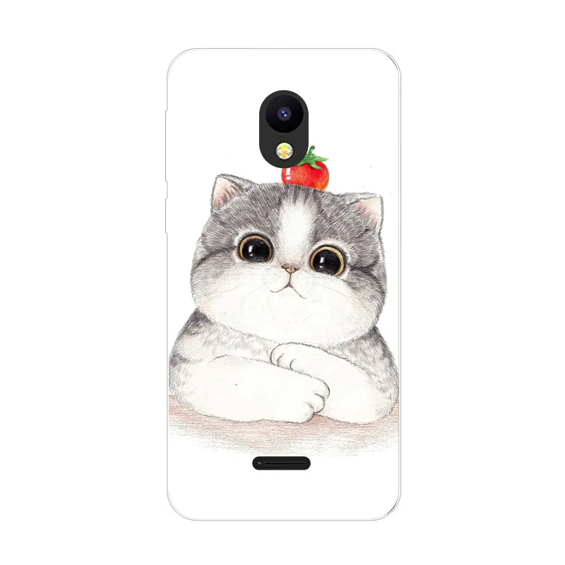 Чехол для Meizu C9 Pro силиконовый чехол из мягкого ТПУ с рисунком супер кота защитный