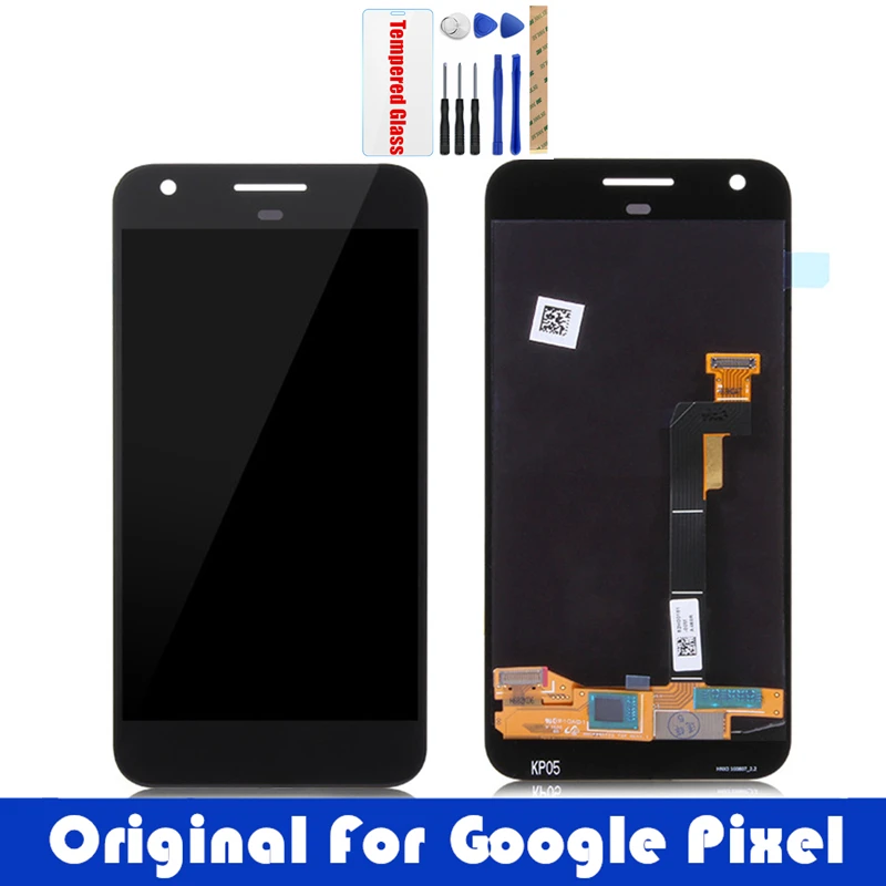 ЖК-дисплей AMOLED для Google Pixel оригинальный сенсорный экран дигитайзер в сборе замена