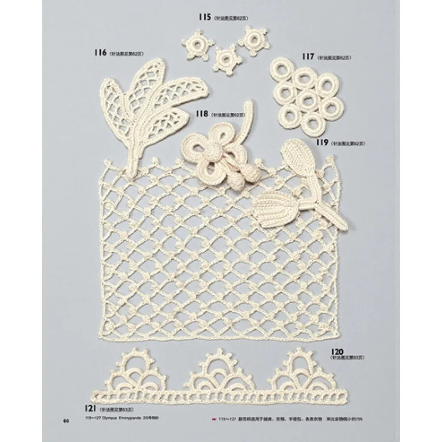 

Creative Crochet Knitting Parttern Book with 168