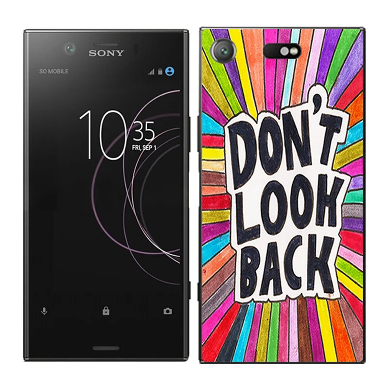 09 Чехлы для телефонов для Sony Xperia XZ1 компактный чехол слон чехол с рисунком Fundas Мягкий Силиконовый ТПУ чехол ультра тонкие чехлы - Цвет: 09
