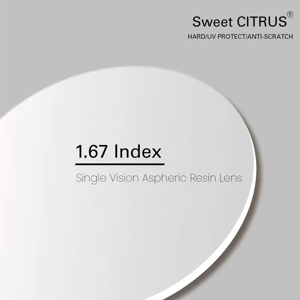 1.67 Index Lens Сладкие цитрусовые оптические чистые B титановые очки, оправа для мужчин, Ретро стиль, брендовая дизайнерская оправа для очков, женские круглые металлические очки для близорукости - Frame Color: 1.67 Index Lens