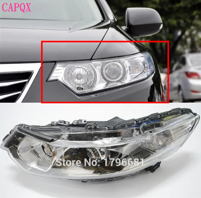 CAPQX правая и левая сторона галогенные и HID Ксеноновые фары 33100-TP5-H01 для 2009-2012 SPIRIOR, для 2008-2012 Europe Accord CU1