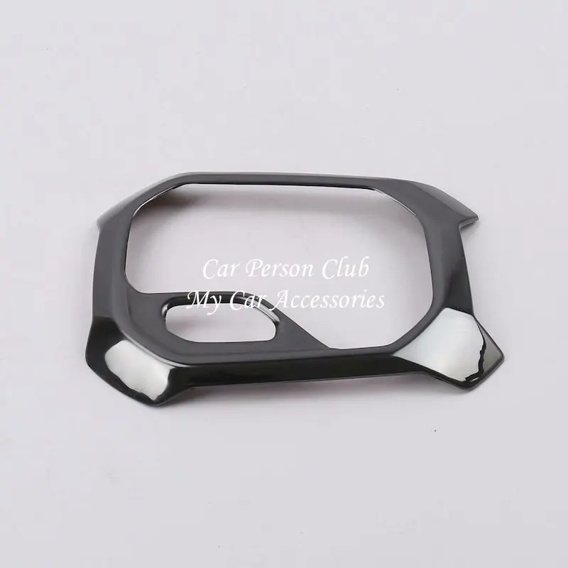 Интерьерная консоль коробка переключения передач панель крышка из нержавеющей