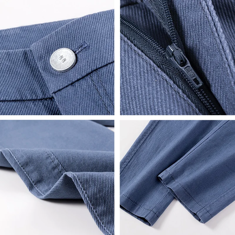 Женские шаровары shange_gray/blue повседневные брюки до щиколотки с высокой молнией и
