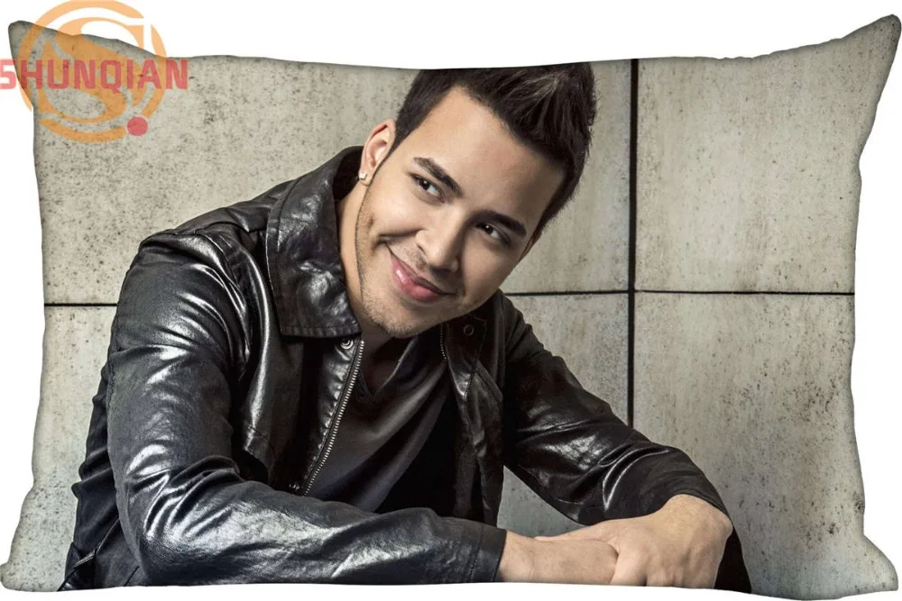 Новинка оригинальная наволочка Prince Royce чехол на молнии размер 45x35 см 40x60 45x75 50x75 (с
