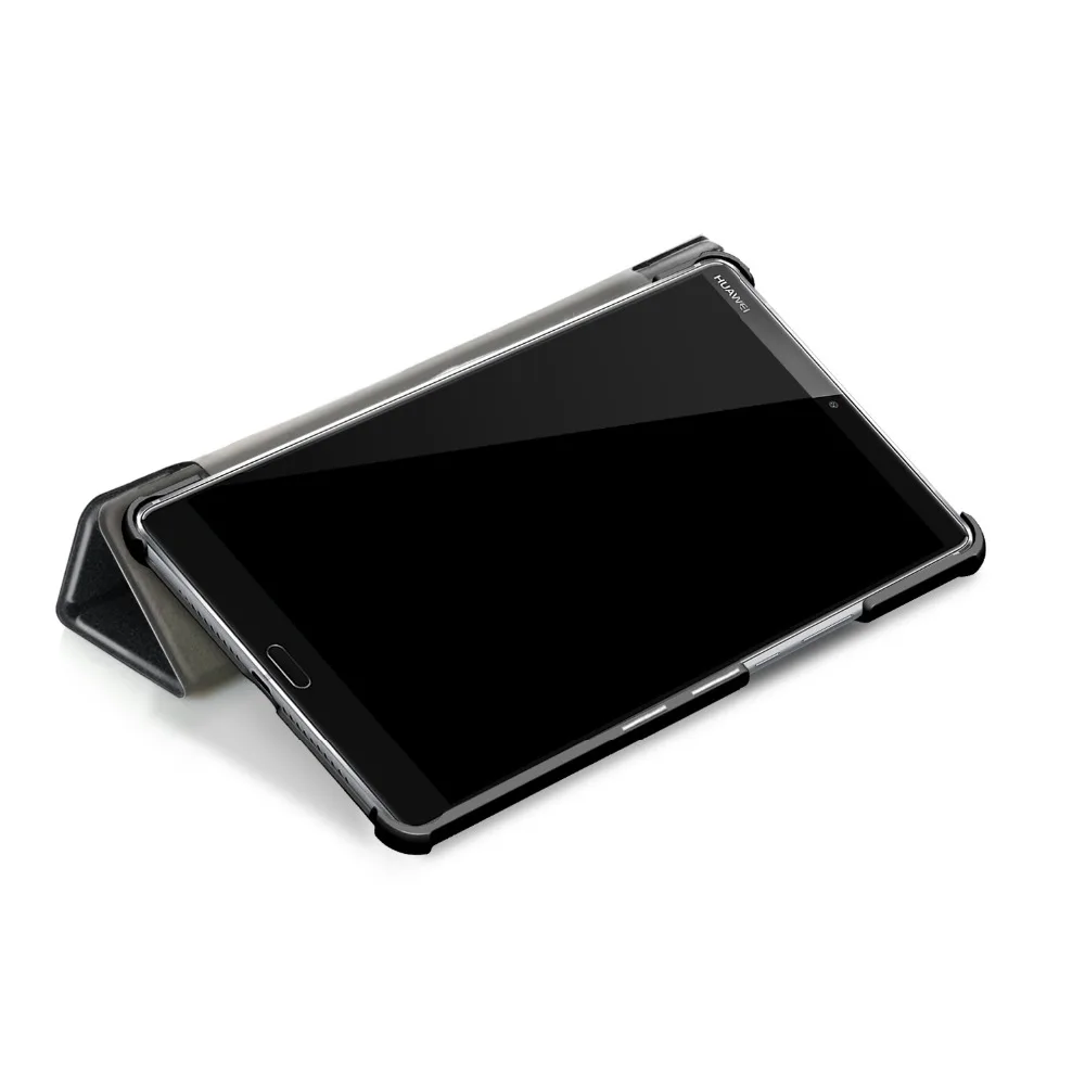 Чехол Kemile для Huawei M5 Lite 8 4 складной кожаный чехол с функцией автоматического сна и