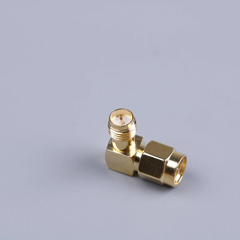 Высококачественный коннектор под прямым углом 90 градусов штекер SMA в RP гнездовой