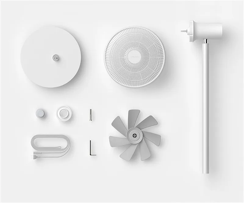 Xiaomi Smartmi напольный вентилятор 2/2 S DC пьедестал вентиляторы домашний перезаряжаемый портативный кондиционер натуральный ветер