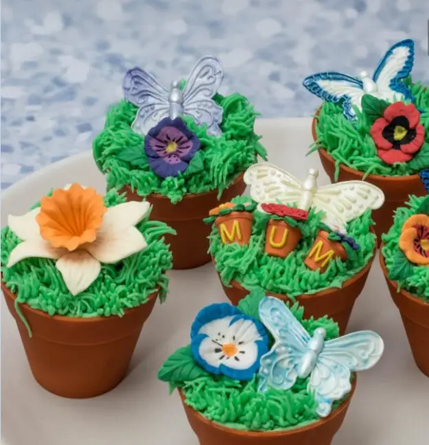 2020 Новое прибытие торт границы 3D Силиконовая форма в виде бабочки помадные формы