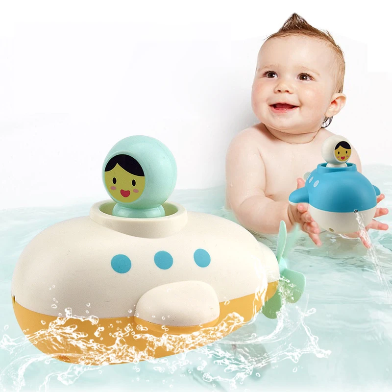 Детская водяная игрушка для купания Заводская подводной лодки ванной Прямая