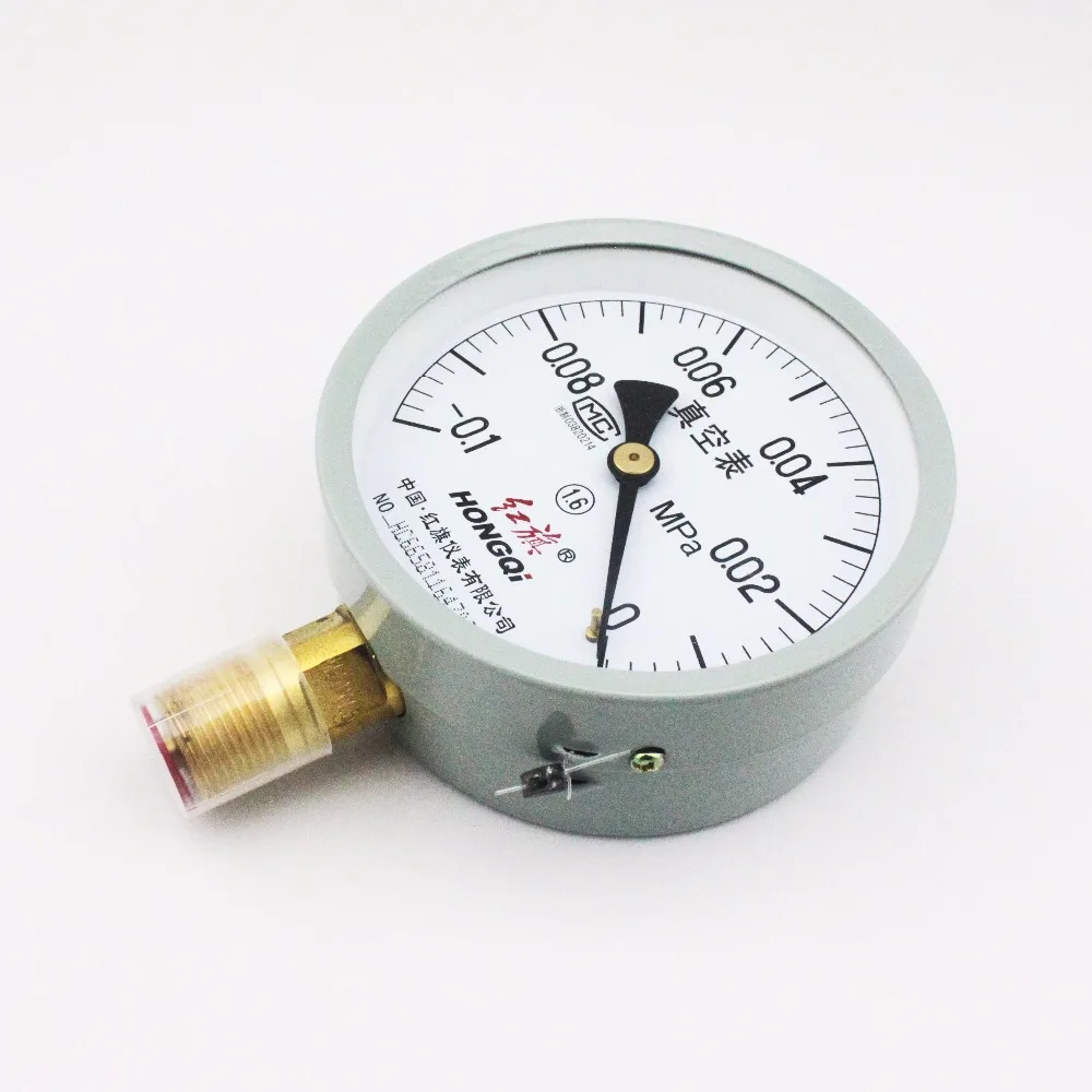 Вакуумметр Воздушный Давление Универсальный Gauge M20 * 1.5 100 мм диаметр-0.1-0mpa |