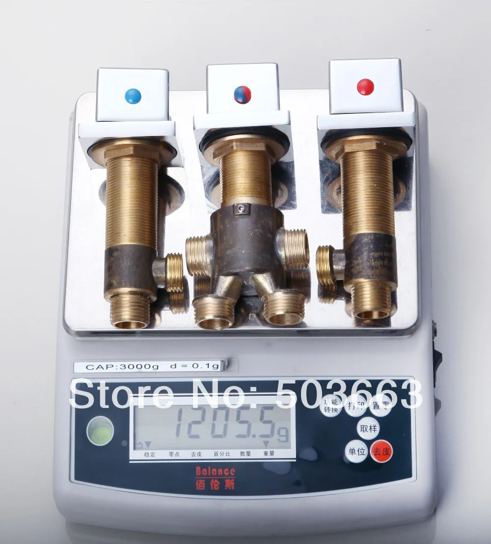 Акция водопад дизайн 5 шт. 2 рычага ванная комната раковина латунный кран