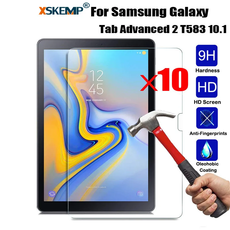 XSKEMP 10 шт./лот оптовая продажа пленки для Samsung Galaxy Tab Advanced 2 T583 / TAB S5E SM-T720 T725 защита