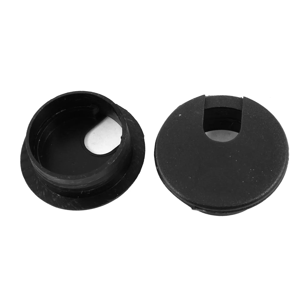 Горячий GCZW-настольный компьютерный круглый черный кабель с отверстием для