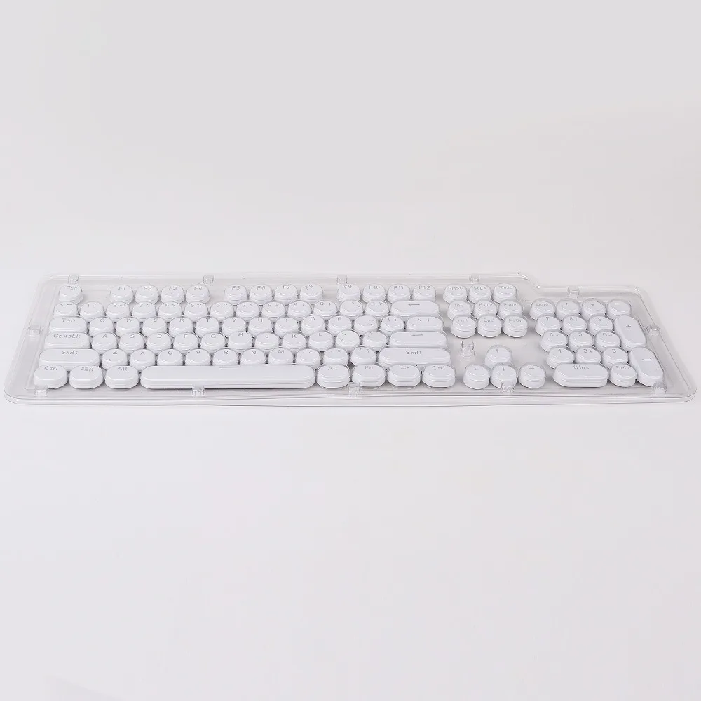 Круглые механические колпачки для клавиатуры Cherry MX Outemu Doubleshot с подсветкой в стиле стимпанк, устройство для извлечения клавиш