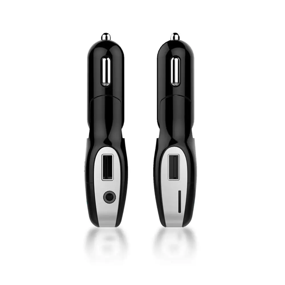 Автомобильный Bluetooth fm-передатчик, беспроводной автомобильный fm-передатчик радио адаптер автомобильный комплект USB Автомобильное зарядное устройство Micro SD/TF карта управление музыкой