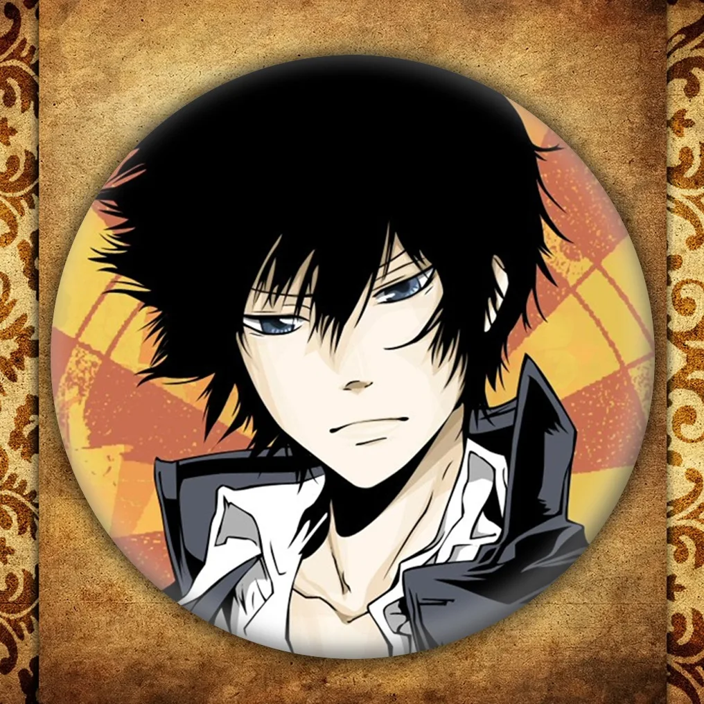 Японское аниме Hitman Reborn бейдж с дисплеем модная мультяшная фигурка Хибари Kyoya