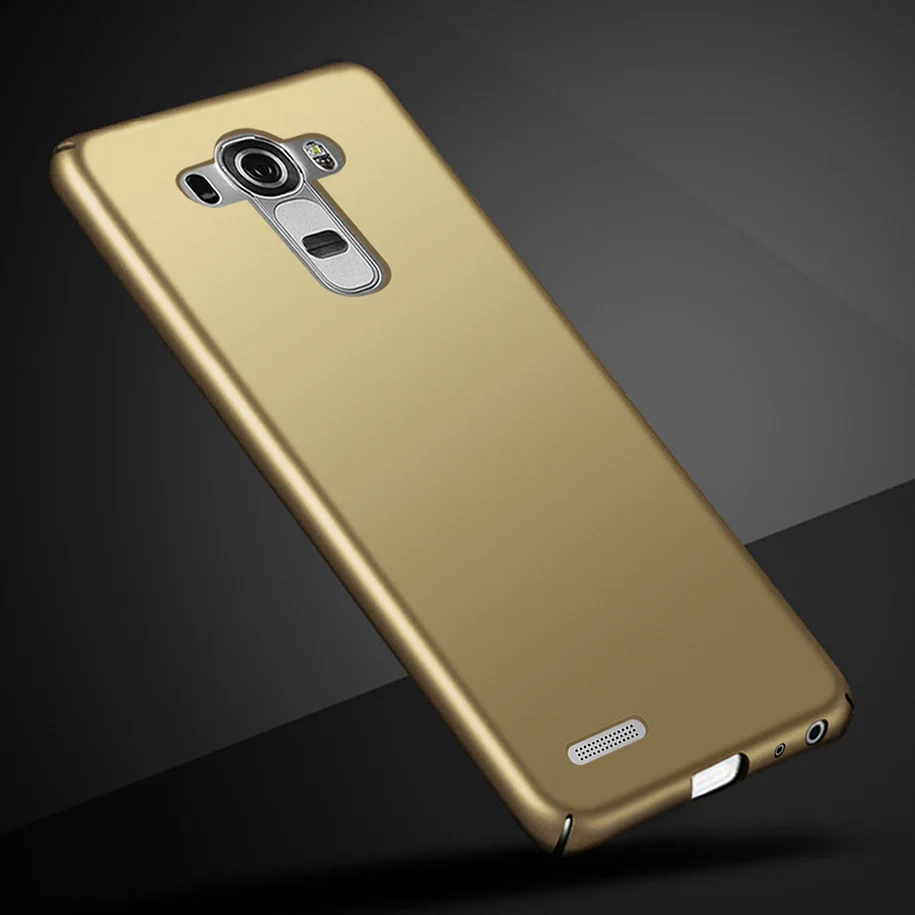 Чехол для LG G4 H811 H818 роскошный однотонный тонкий жесткий чехол-накладка из