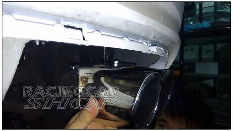 Quad глушитель наконечники Pip 1 пара для AUDI A4 B8 B9 Non-Sline 2009UP A074W