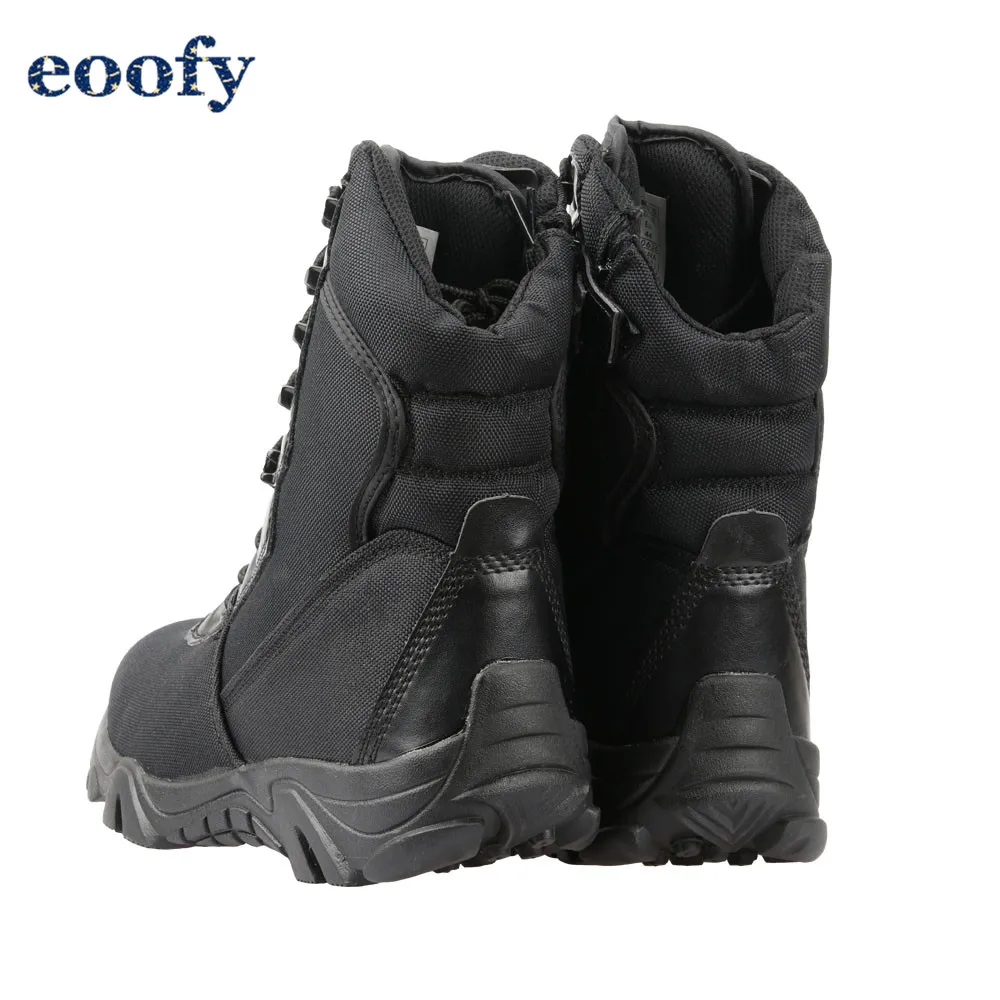 Мужская армейская тактическая обувь черный армейские ботинки походная Военная
