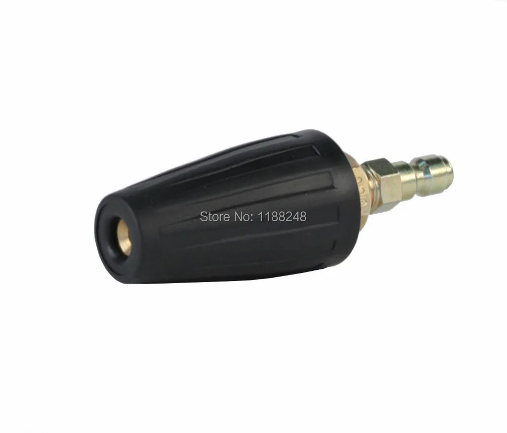3500psi quick connect Turbo Nozzle high pressure washer jet accessory rotary water brass nozzle spray car cleaning |