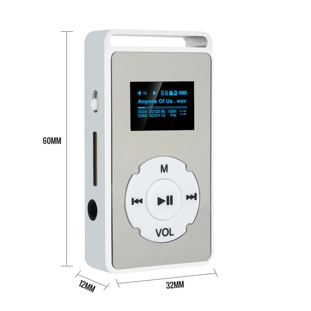 Cewaal 2018 хит продаж мини MP3 плеер с ЖК экраном Поддержка 16 Гб Micro SD TF карта модный