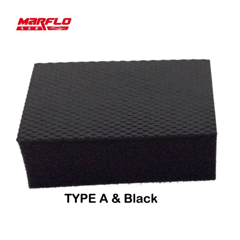 Type A MARFLO, мойка для автомобиля, Волшебная глина, колодка, блок, рукавица, новые губки, губка для мытья автомобиля, автодетализация, Brilliatech - Цвет: Type A