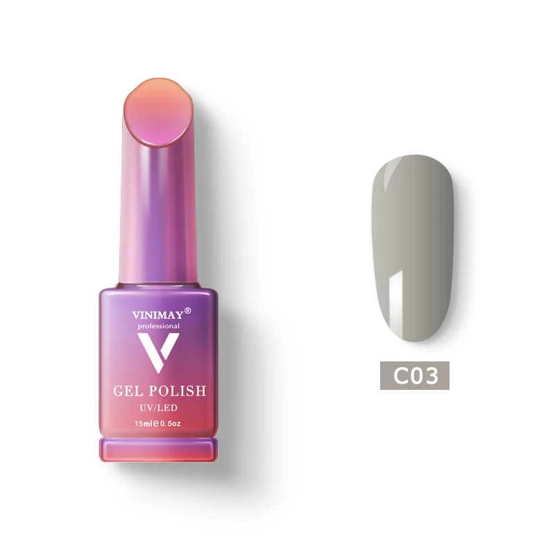 C03 VINIMAY Гель-лак для ногтей vernis полуперманентный УФ замачиваемый Гель-лак дизайн ногтей Гель-лак для маникюра ногтей Гель-лак - Цвет: C03