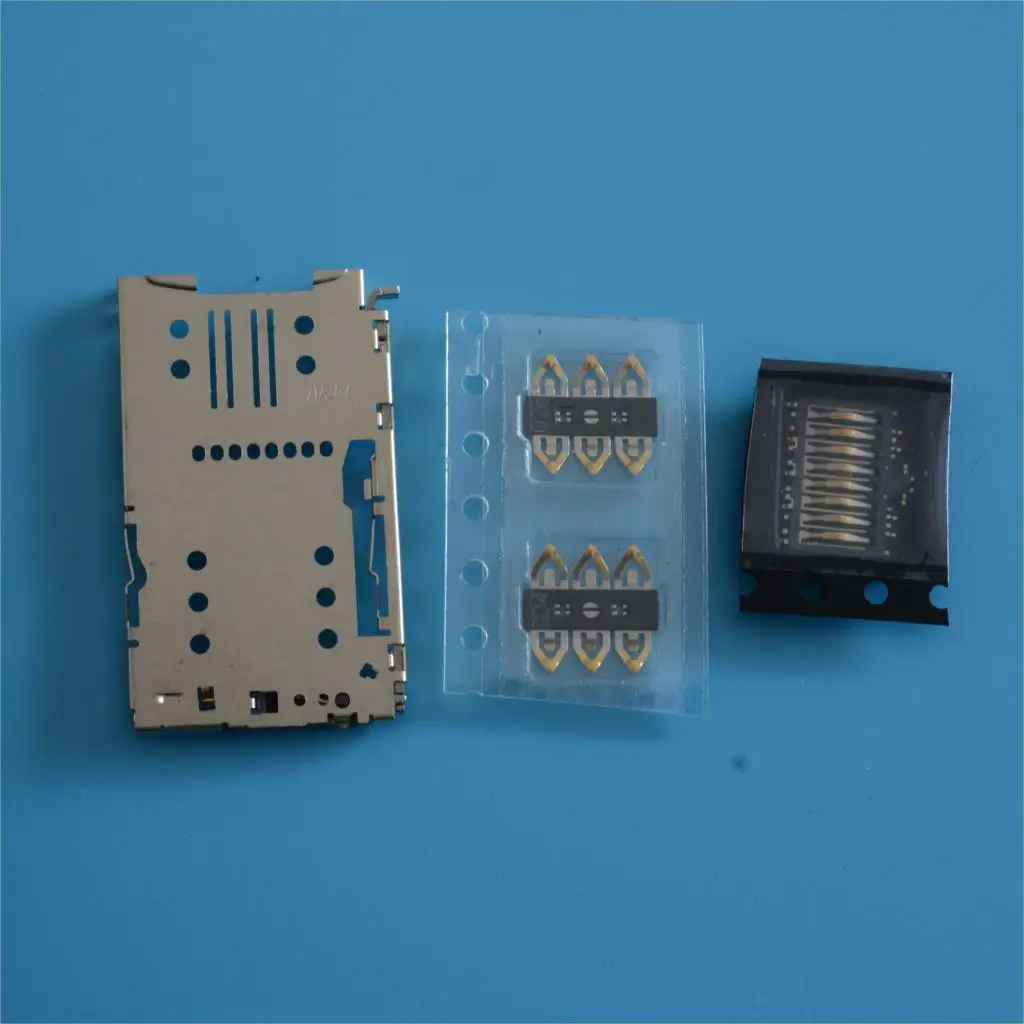 

10pcs sim TF SD card reader holder socket tray slot module for motorala moto M