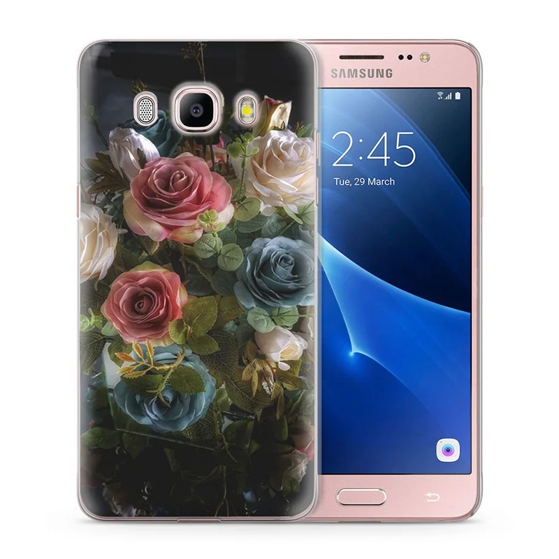 TPU Coque For Funda Samsung Galaxy J5 2016 Case J510 J510F Colorful Soft Cover Back Fundas Q062 |