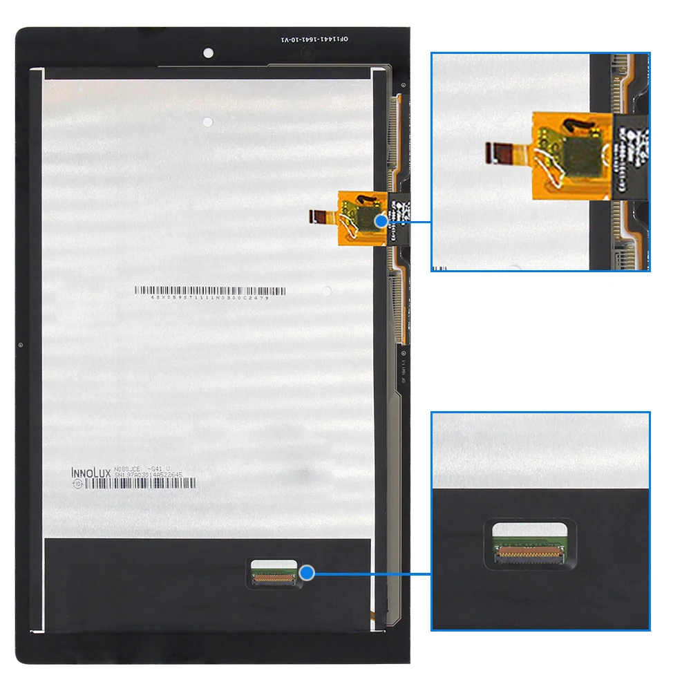 ЖК дисплей Srjtek 8 дюймов Для Lenovo Yoga Tablet 2 830 830L 830F матричная панель сенсорный экран