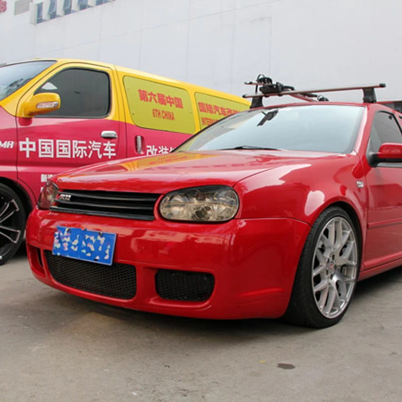 

for Volkswagen VW Golf 4 MK4 IV Carbon Fiber Front Headlight Cover Eyelid Eyebrow 1997-2004