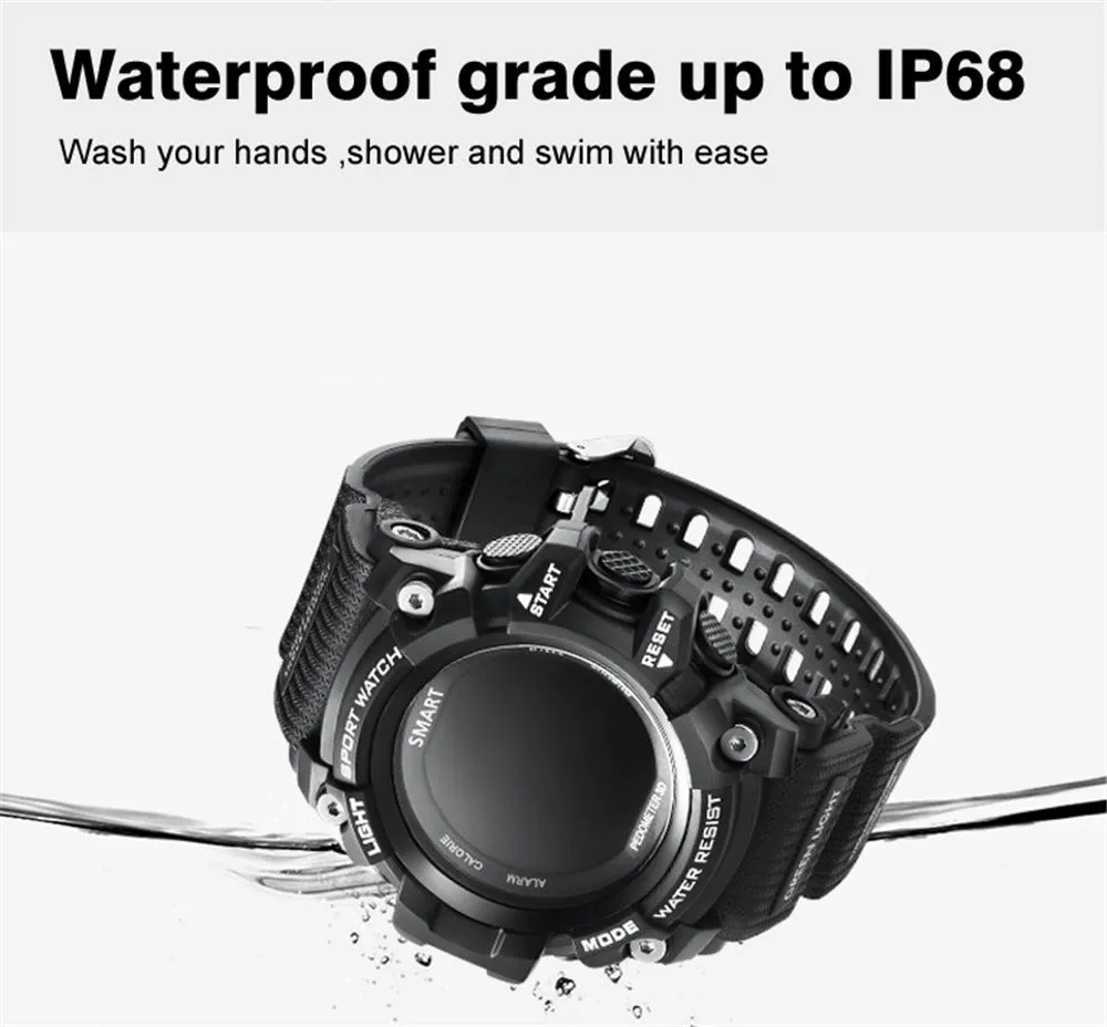 VOBERRY T1 Смарт часы Bluetooth Открытый Спорт часы IP68 Водонепроницаемый монитор сердечного ритма часы для IOS умные часы для телефона на Android