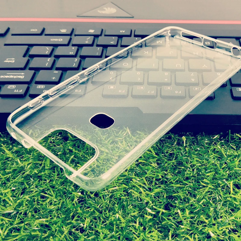 Тонкий силиконовый чехол для Asus Zenfone 6 6Z ZS630KL, Прозрачная мягкая Задняя накладка чехла из ТПУ для Asus Zenfone 6