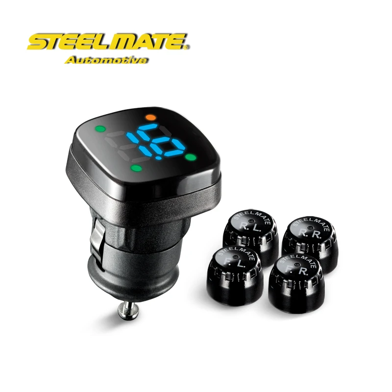 Steelmate TP 76 B беспроводной TPMS контроля давления в шинах из светодиодов