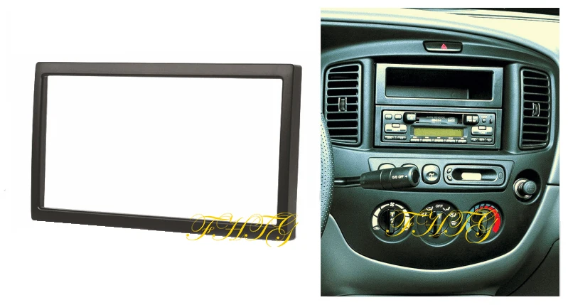 Автомобильный радиоприемник набор для приборной панели подходит 2002 mazda Family