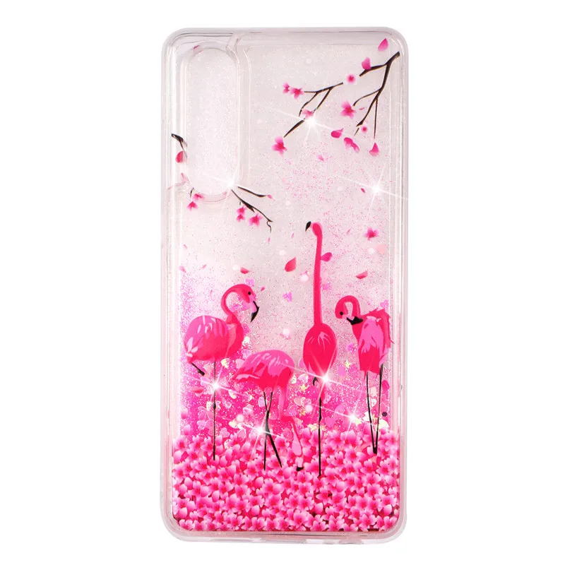 Style 3 FLYKYLIN чехол с единорогом для huawei P30 Pro чехол s для huawei P20 Lite Coque on P20 чехол Блестящий динамический жидкий силиконовый чехол - Цвет: Style 3