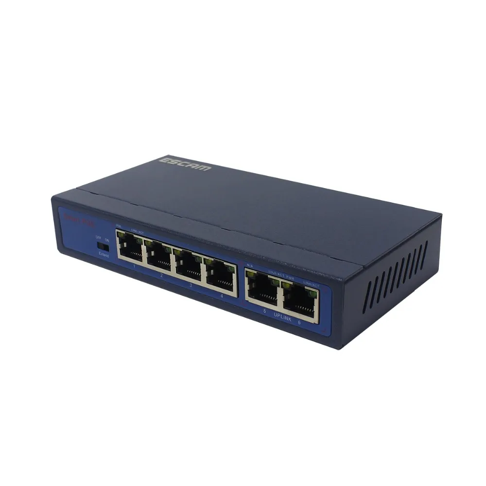 ESCAM 8CH POE переключатель для IP камеры|Камеры видеонаблюдения| |