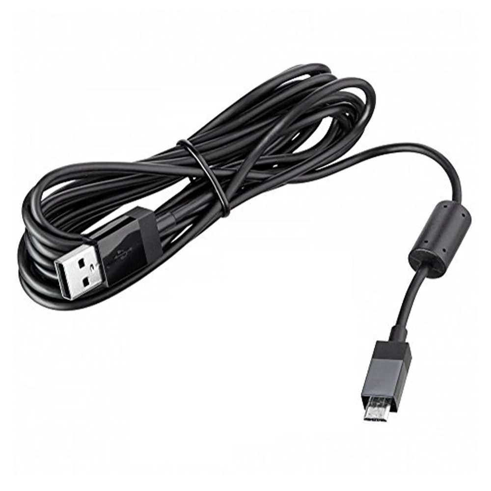 

10pcs Free Ship USB Charging Cable Micro USB Plug Play & Charge Cable with LED light for X-BOX One Controller
