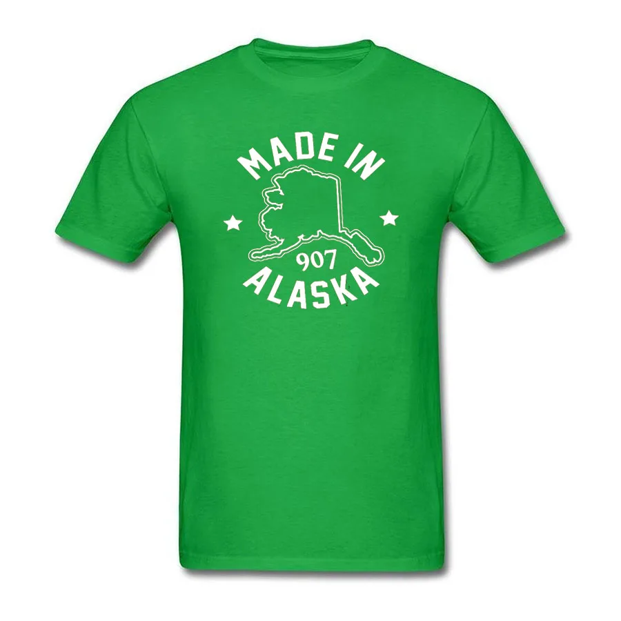 2018 Новые бренды штата Аляска сделано в Аляске гордость футболка подарок футболки