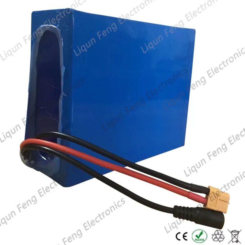 52V 20AH батарея для электровелосипеда 14S 18650 Li-Ion 51 8 V Аккумулятор 48V 1000W мотор с 30A BMS