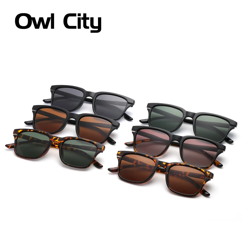 Солнцезащитные очки Owl City для мужчин и женщин UV-400 поляризационные в квадратной